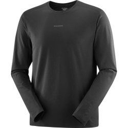 Кофта Salomon Trackline LS Tee M - чорна