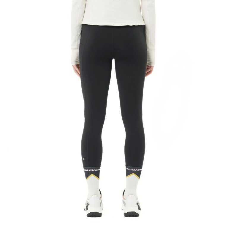 Легінси Salomon Essential Lightwarm Hybrid W - чорні