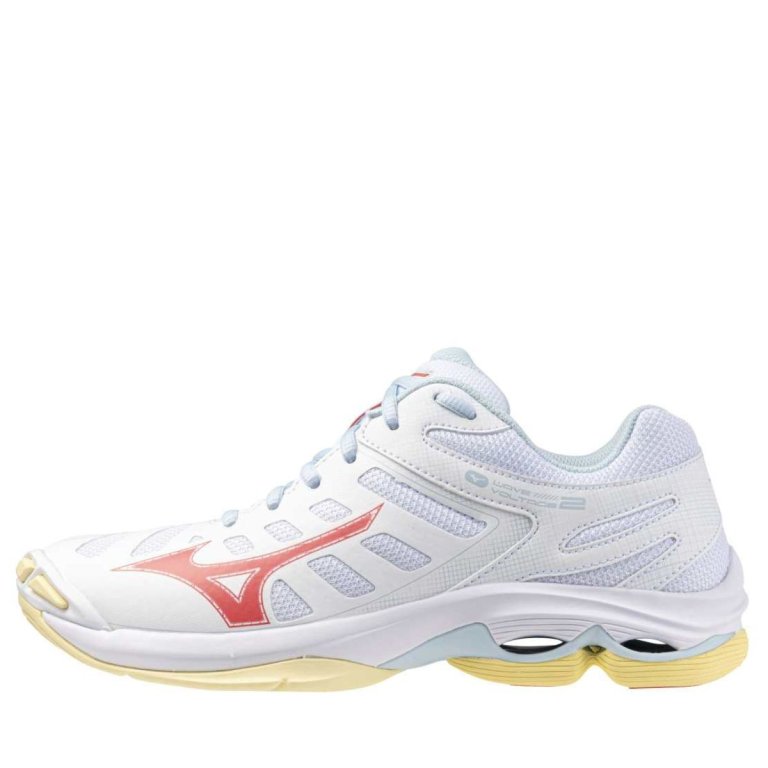 Кросівки Mizuno Wave Voltage 2 Вт - біло/помаранчеві