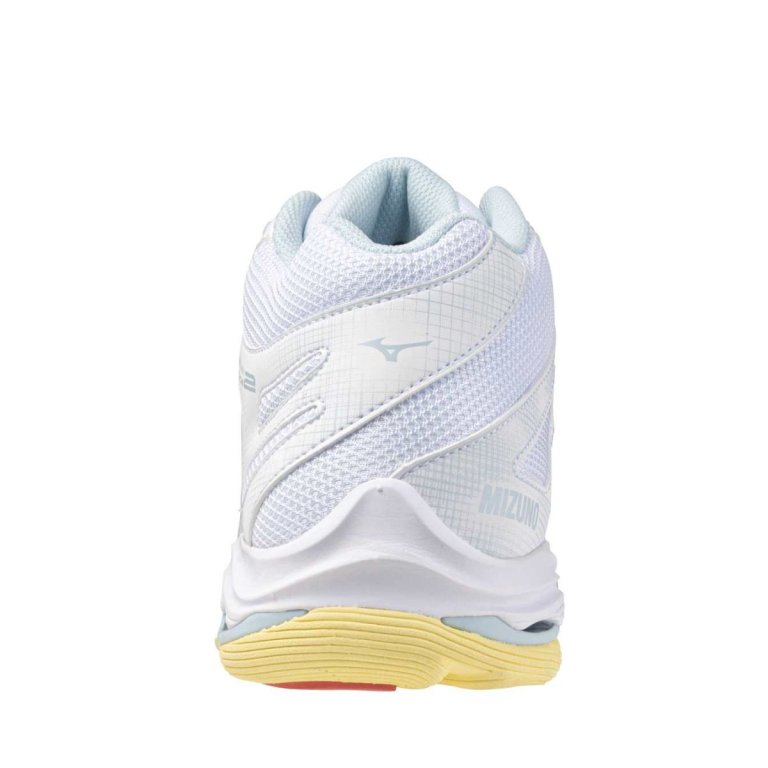 Кросівки Mizuno Wave Voltage 2 Mid W - біло/помаранчеві