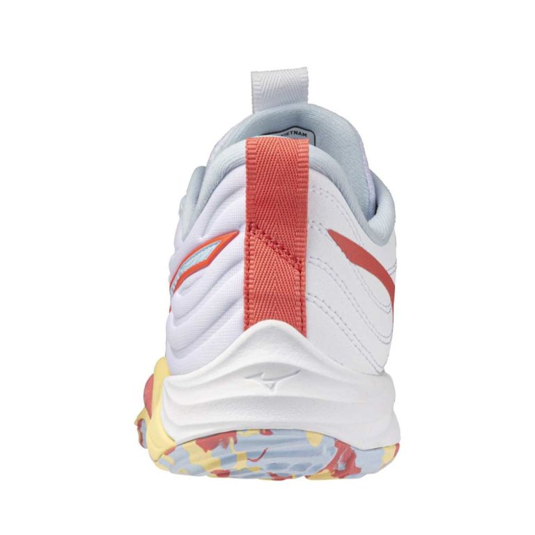 Кросівки Mizuno Wave Momentum Elite W - біло/помаранчеві