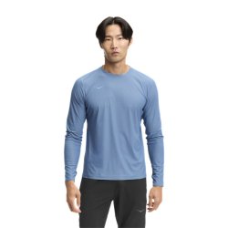 Футболка Hoka Airolite Long Sleeve 2.0 M - синя