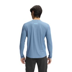 Футболка Hoka Airolite Long Sleeve 2.0 M - синя