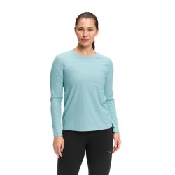 Футболка Hoka Airolite Long Sleeve 2.0 W - синя