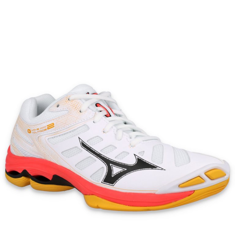 Кросівки Mizuno Wave Voltage 2 - біло/помаранчеві