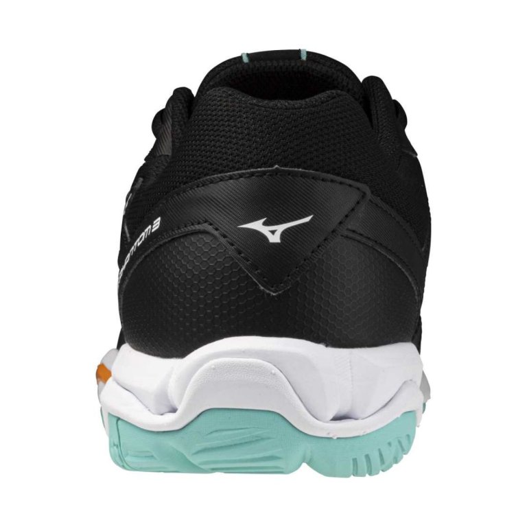 Кросівки Mizuno Wave Phantom 3 - чорно/зелені