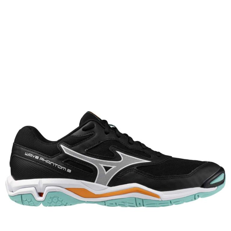 Кросівки Mizuno Wave Phantom 3 - чорно/зелені