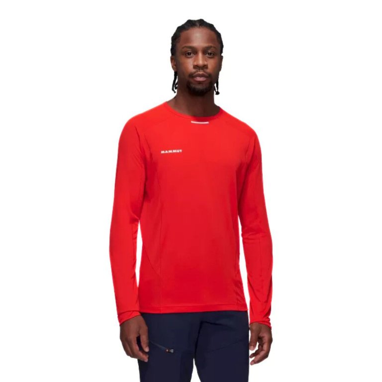 Футболка Mammut Aenergy FL Longsleeve M - червона