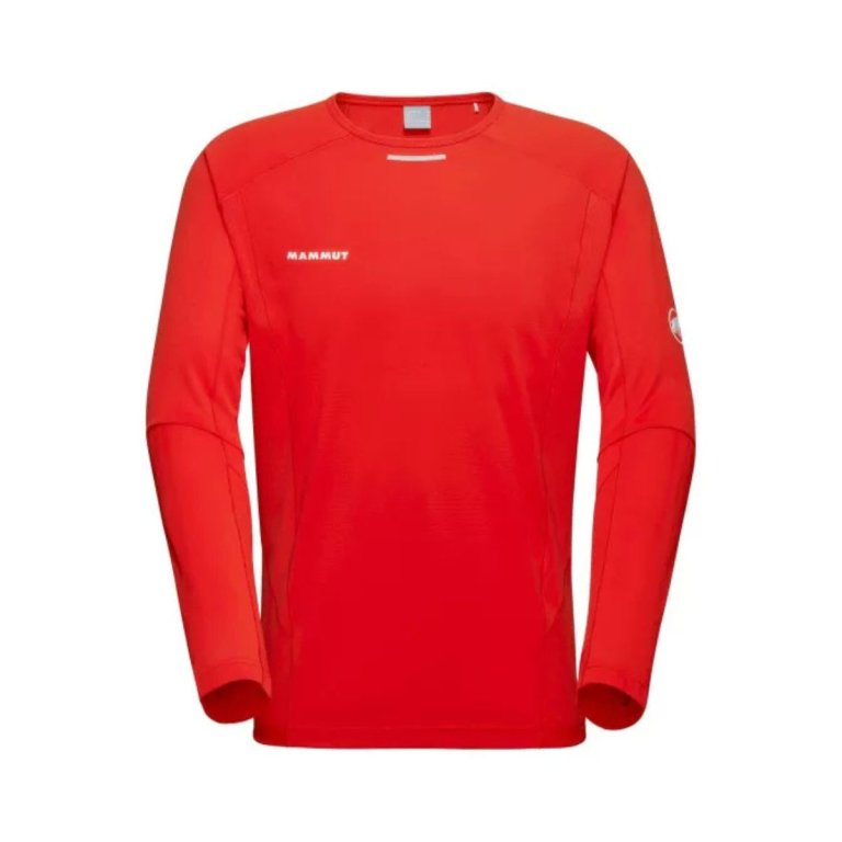 Футболка Mammut Aenergy FL Longsleeve M - червона