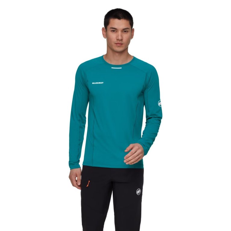 Футболка Mammut Aenergy FL Longsleeve M - deep teal