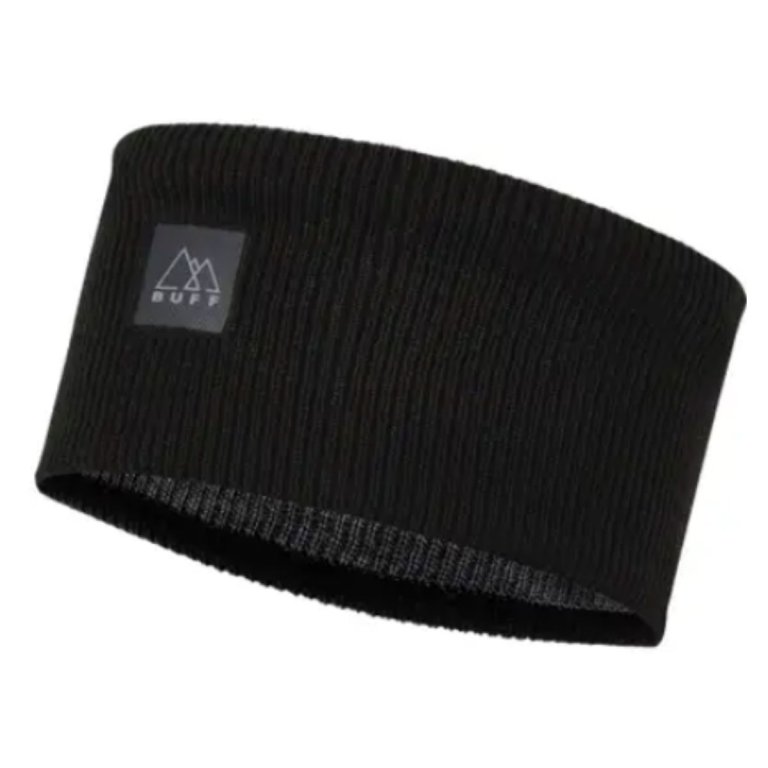 Пов'язка на голову Buff CrossKnit - чорна