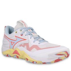Кросівки Mizuno Wave Momentum Elite W - біло/помаранчеві