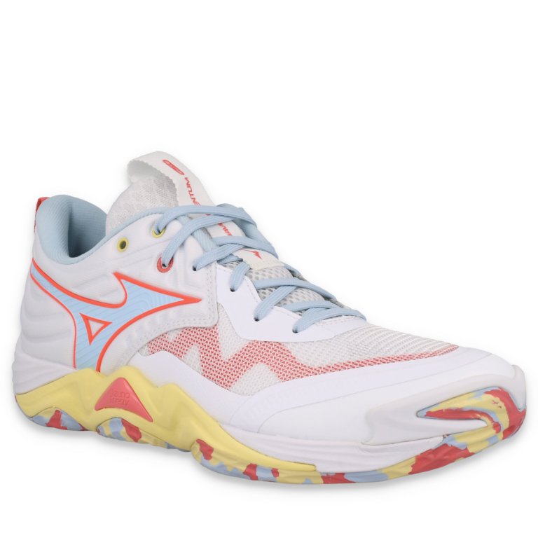 Кросівки Mizuno Wave Momentum Elite W - біло/помаранчеві