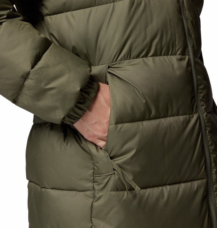 Пуховик Columbia Pike Lake™ III Long Jacket W - зелений