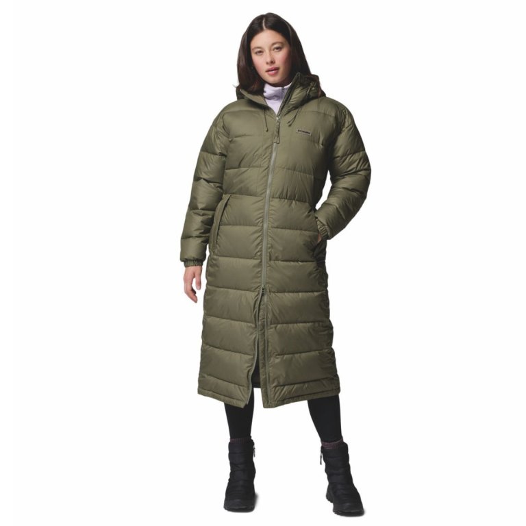 Пуховик Columbia Pike Lake™ III Long Jacket W - зелений