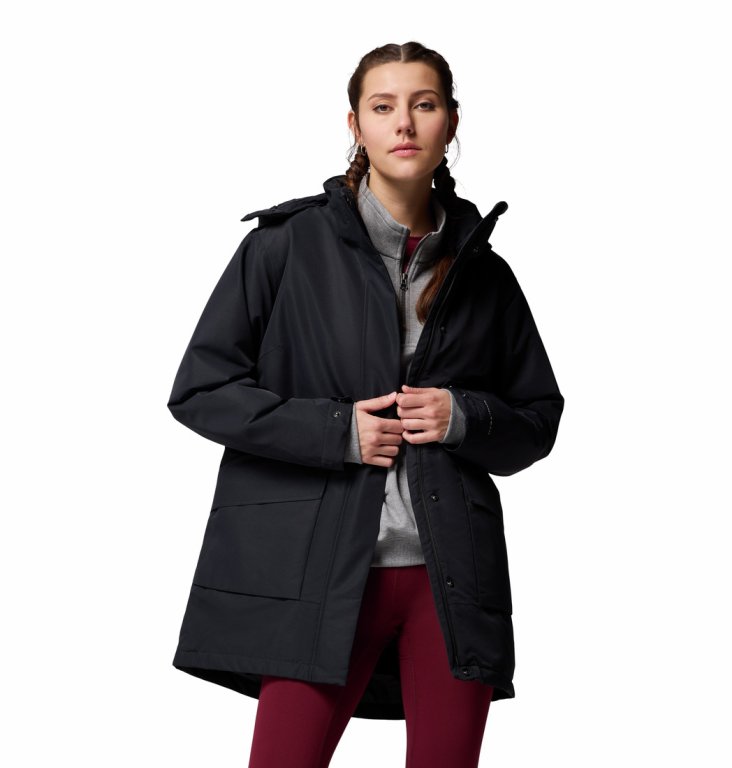 Куртка Columbia Pulaski™ Parka W - чорна