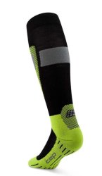 Шкарпетки CEP Merino 3.0 M - чорно/зелені