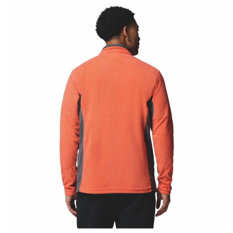 Худі Columbia Klamath Range™ II Half Zip Hoodie M - помаранчево/сіре
