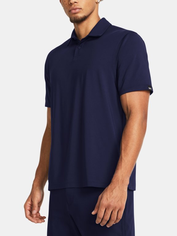 Футболка Under Armour T2G Polo LB Man Blue