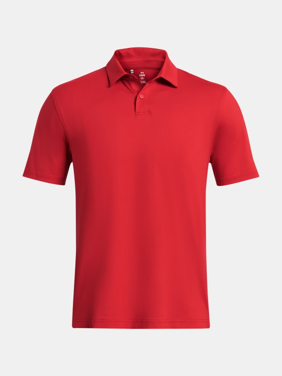 Футболка Under Armour T2G Polo LB Man Red