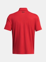 Футболка Under Armour T2G Polo LB Man Red
