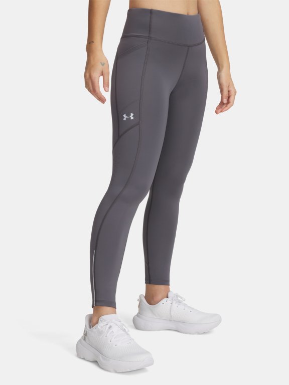 Leginy Under Armour Launch Ankle Tights Wmn Grey