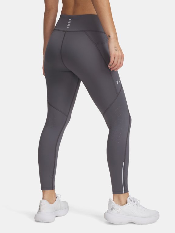 Leginy Under Armour Launch Ankle Tights Wmn Grey