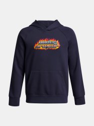 Кофта Under Armour Rival Flc Flamin Wdmrk HD Jr Blue