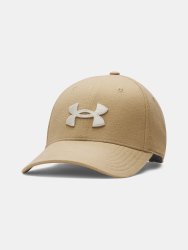 Kšiltovka Under Armour Blitzing Low Brushed Adj Man Brown