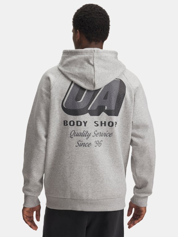 Худі Under Armour Rival Fleece HBR Logo HD Man Grey