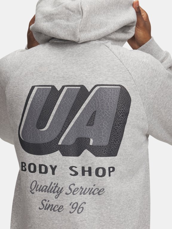 Худі Under Armour Rival Fleece HBR Logo HD Man Grey