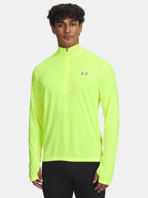 Футболка Under Armour Launch 1/4 Zip Man жовта