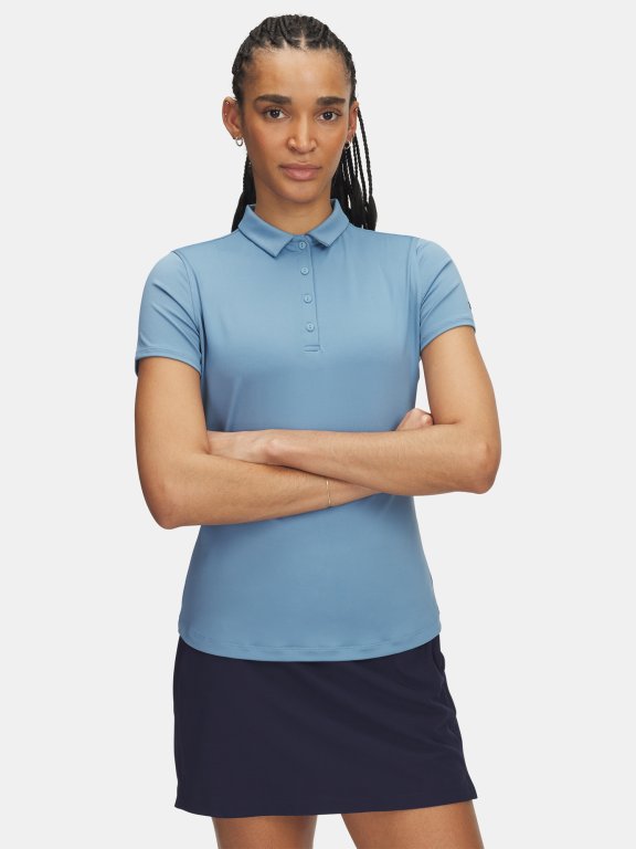 Triko Under Armour Playoff SS Polo Wmn Blue