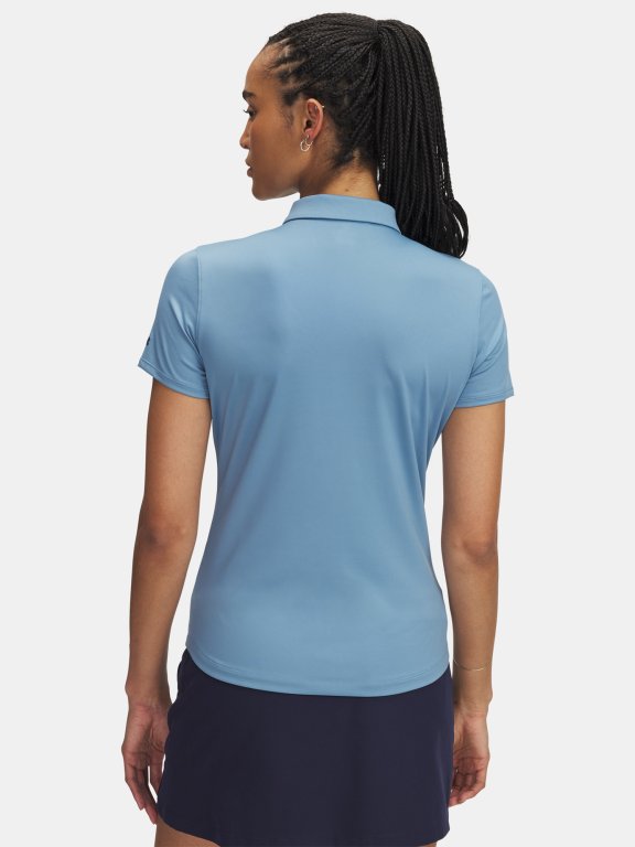 Triko Under Armour Playoff SS Polo Wmn Blue