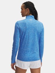 Triko Under Armour Tech 1/2 Zip- Twist Wmn Blue