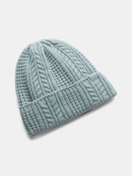 Шапка Under Armour Halftime Cable Knitted Beanie Wmn Green