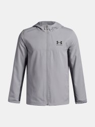 Куртка Under Armour Rival Wvn Jacket Jr Grey
