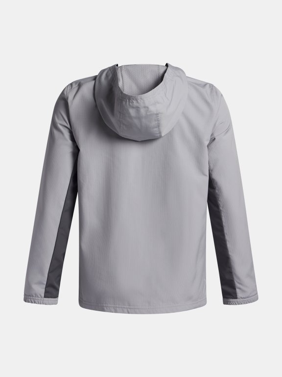 Куртка Under Armour Rival Wvn Jacket Jr Grey