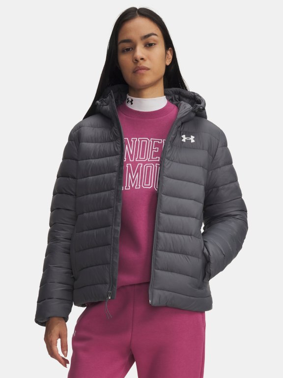 Куртка Under Armour Insulate Jkt Wmn сіра