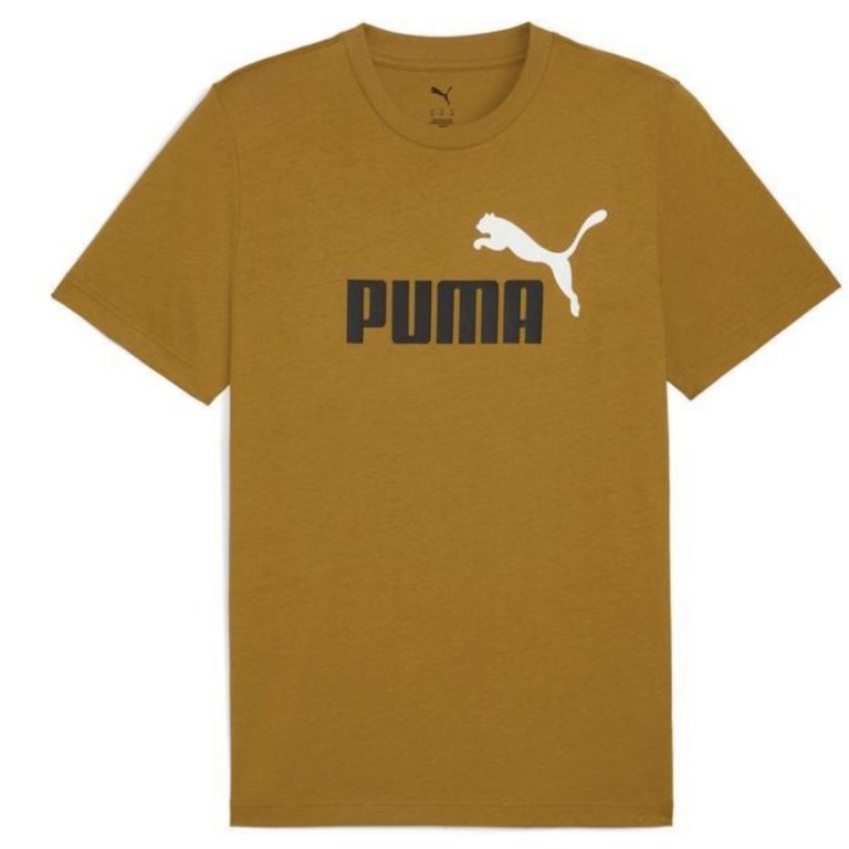 Футболка Puma ESS 2 Color No. 1 Logo Tee M - коричнева