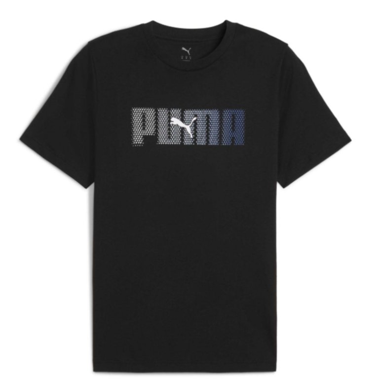 Футболка Puma ESS Logo Lab Tee M - чорна