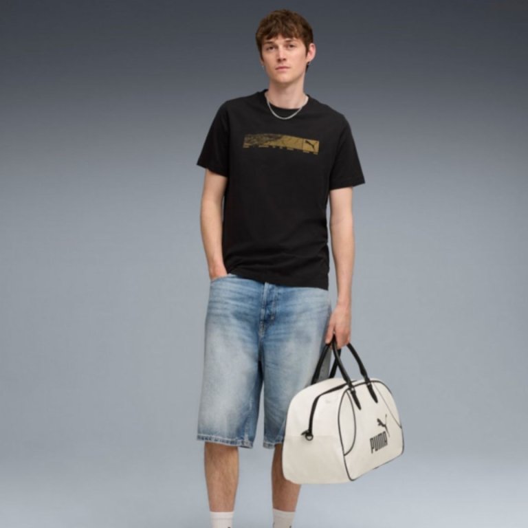 Футболка Puma Pumatech Graphic Tee M - чорна