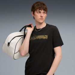 Футболка Puma Pumatech Graphic Tee M - чорна