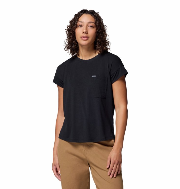 Футболка Columbia Daniela Falls™ SS W - чорна