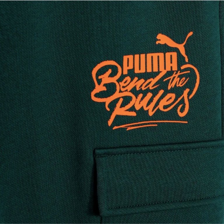 Штани Puma Mid90S Cargo Sweatshirts FL J - зелені