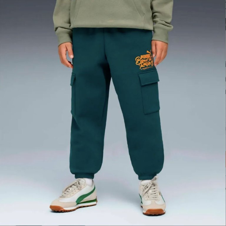 Штани Puma Mid90S Cargo Sweatshirts FL J - зелені