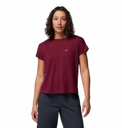 Tričko Columbia Daniela Falls™ SS W - červená