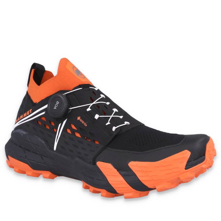 Кросівки Mammut Aenergy TR BOA® Mid GTX W - чорно/помаранчеві