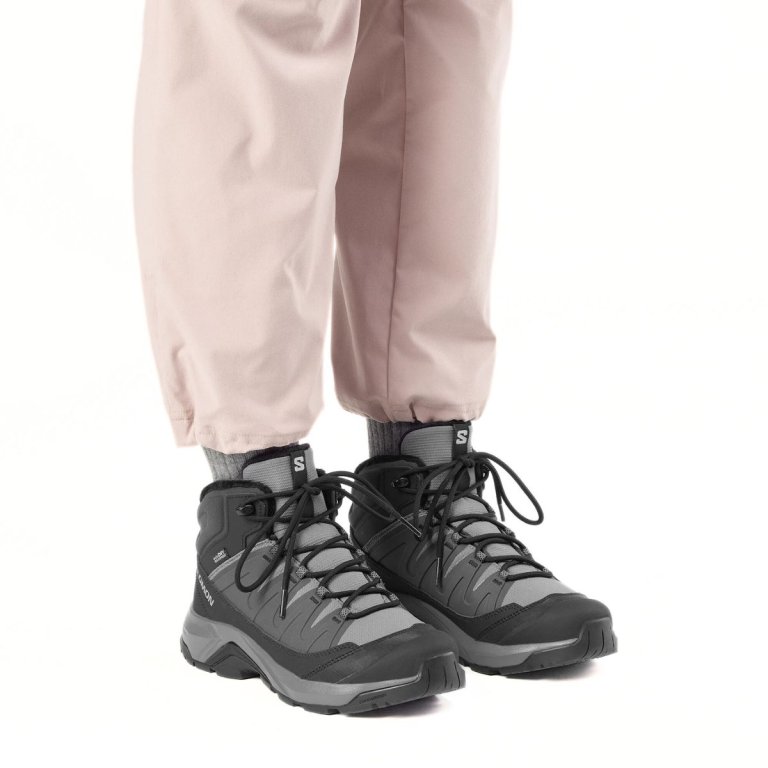 Черевики Salomon X-Adventure Coldrush WP W - сіро/чорні