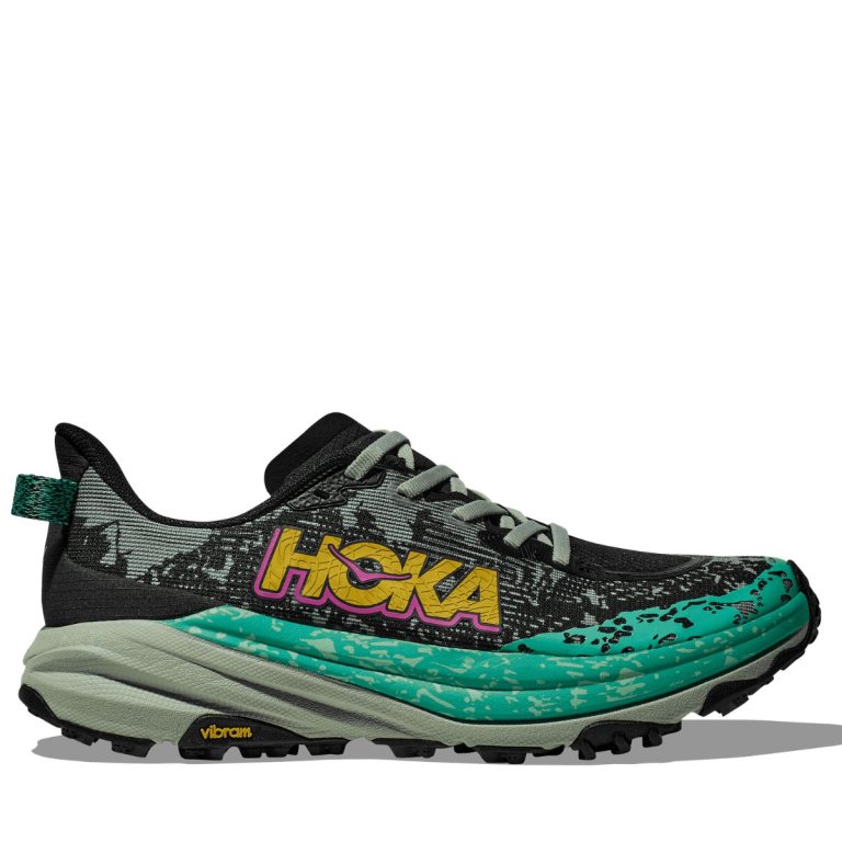 Взуття Hoka Speedgoat 6 Вт - чорний/зелений